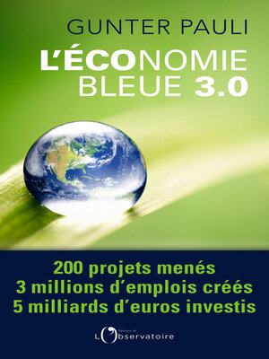 cover image of L'économie bleue 3.0